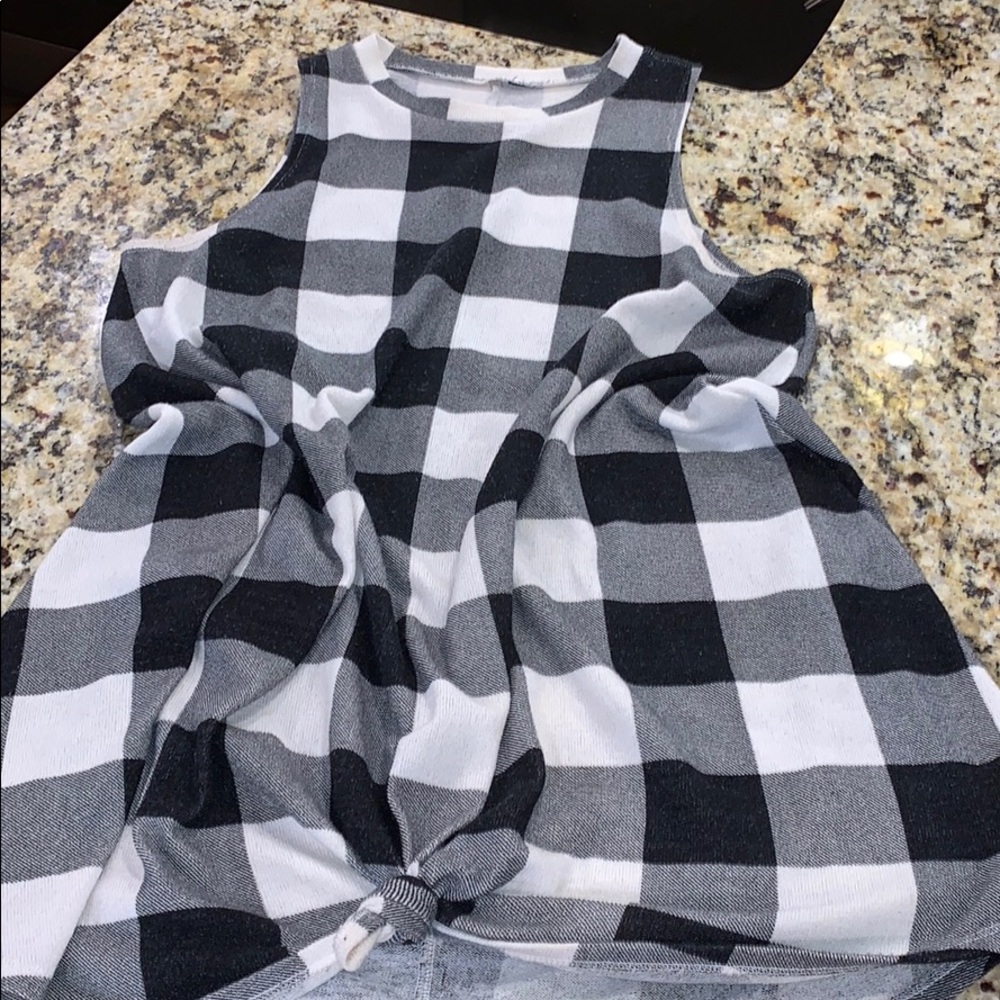 Plaid boutique dress